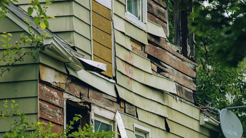 Don't ignore repairing your home from storm damage. It can lead to safety hazards.