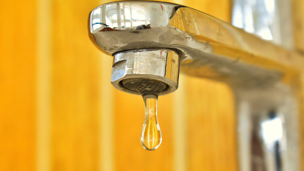 A sign that your pipes may break soon can be low water pressure.