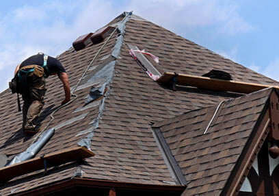 Roofing repair and damage restoration in Spokane, WA.